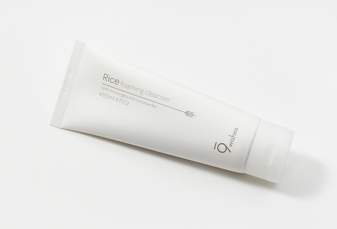 9 wishes Пенка для очищения лица с рисовой пудрой Rice Foaming Cleanser 120 мл 9 wishes Пенка для очищения лица с рисовой пудрой Rice Foaming Cleanser