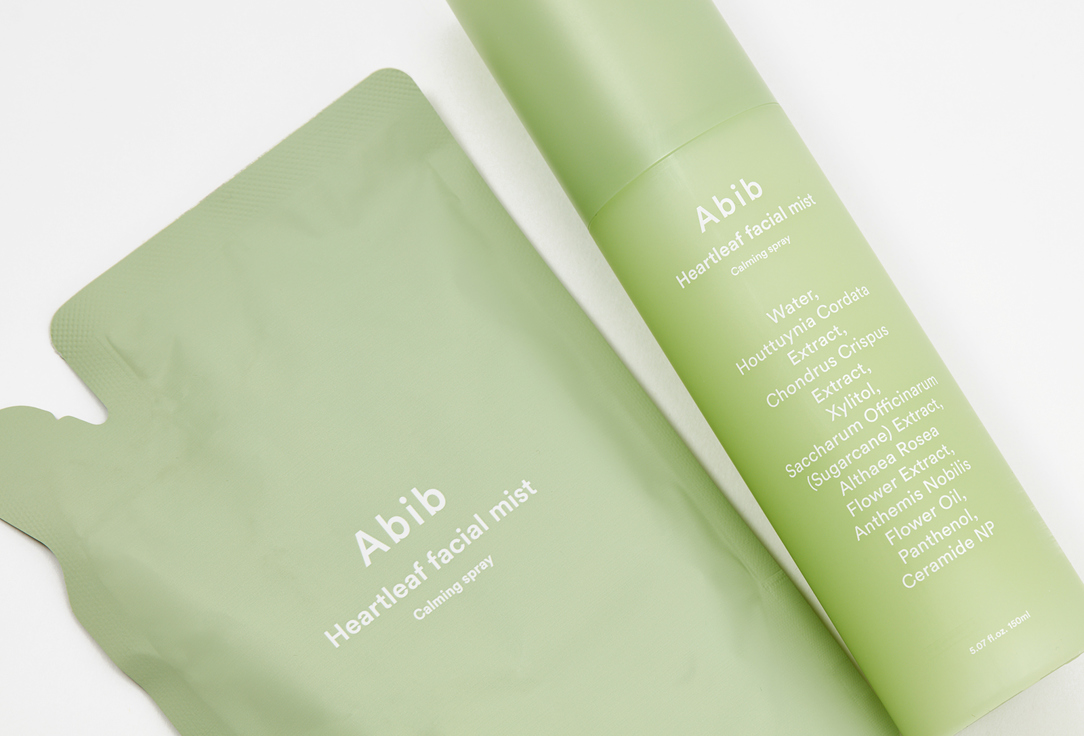 ABIB Мист для лица + рефилл Heartleaf facial mist Calming spray