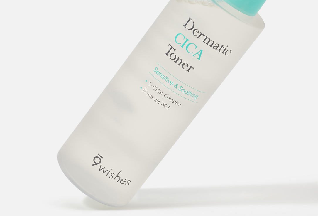 9 wishes Face toner with LHA acid Dermatic Cica