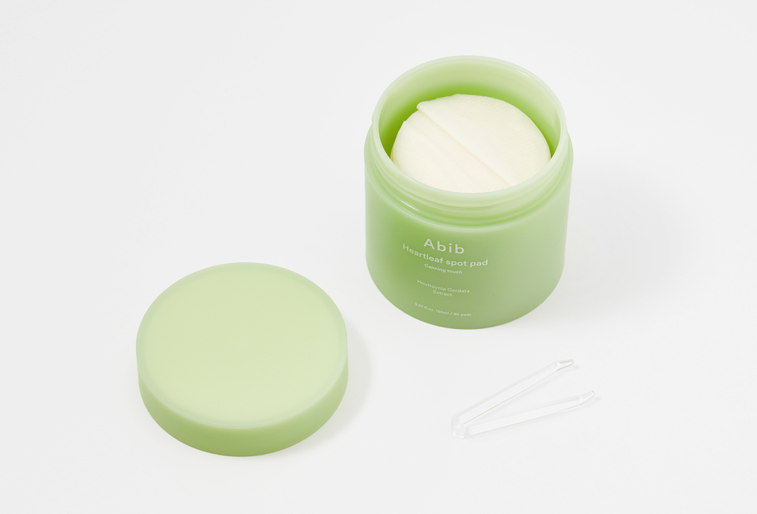 ABIB Face calming pads Heartleaf spot pad calming touch 120 ml ABIB Face calming pads Heartleaf spot pad calming touch