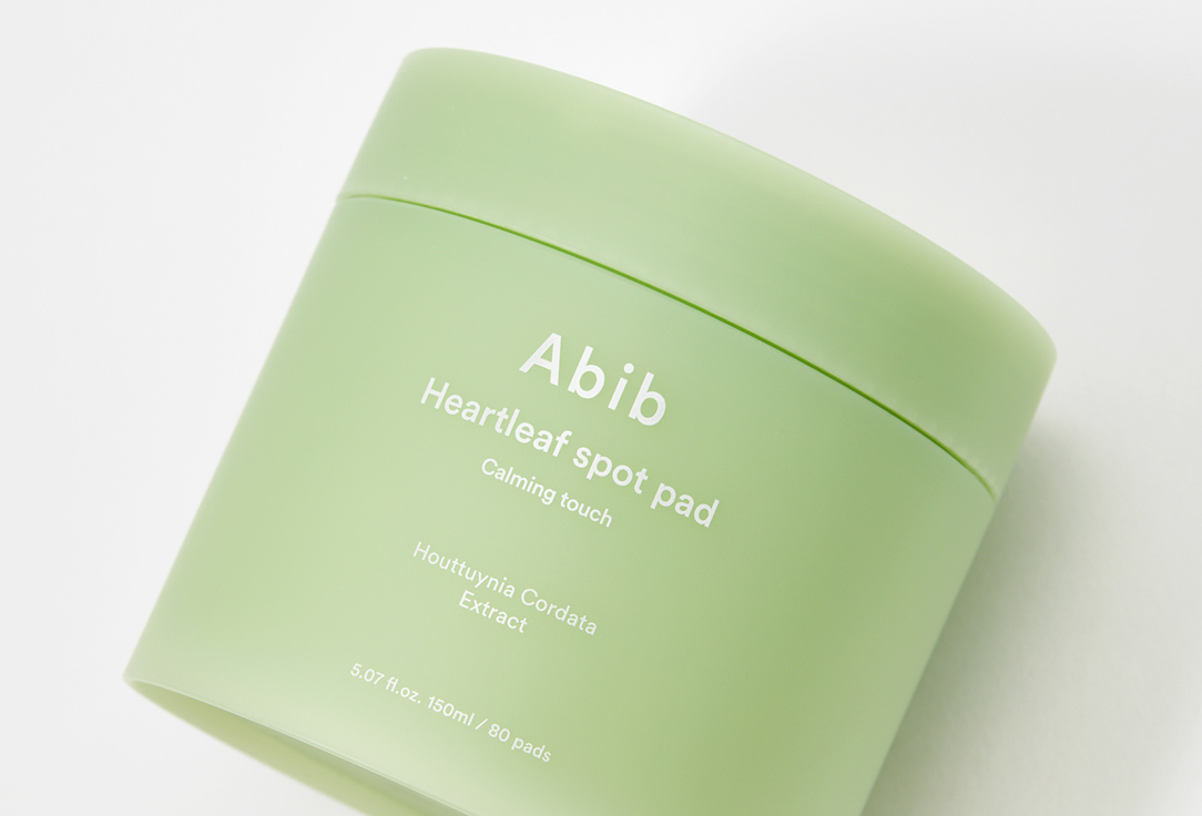 ABIB Face calming pads Heartleaf spot pad calming touch 120 ml ABIB Face calming pads Heartleaf spot pad calming touch