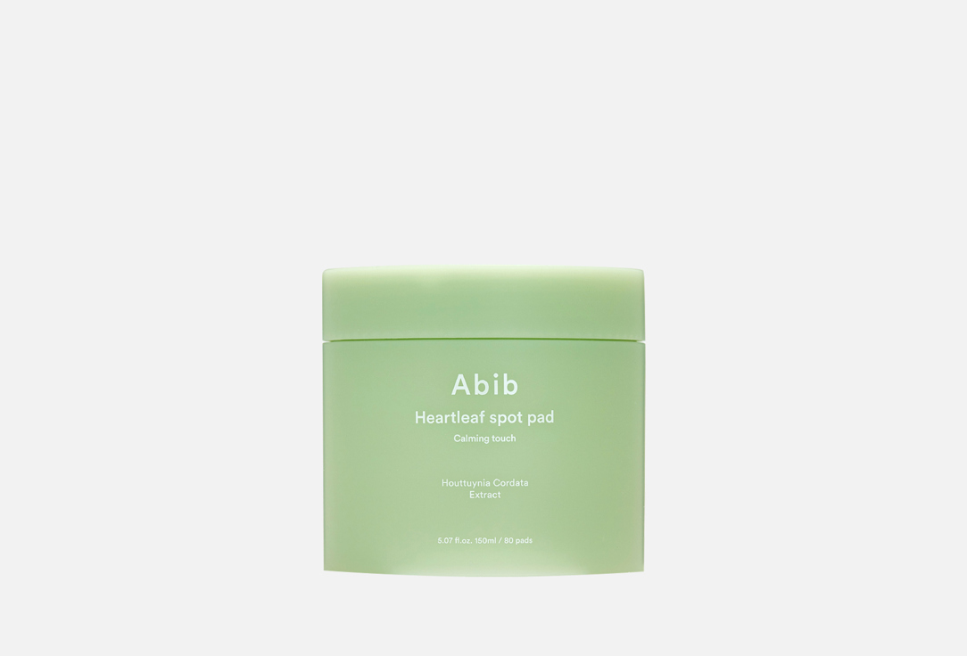 ABIB Face calming pads Heartleaf spot pad calming touch 120 ml ABIB Face calming pads Heartleaf spot pad calming touch