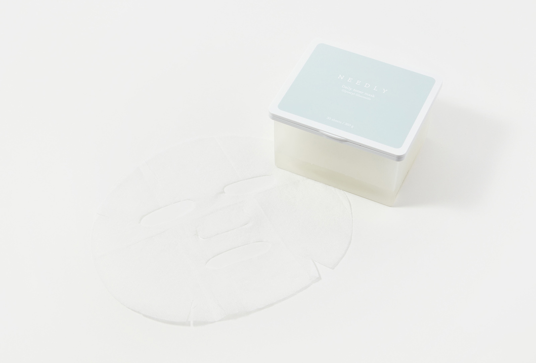 NEEDLY Набор увлажняющих масок для лица Daily toner mask