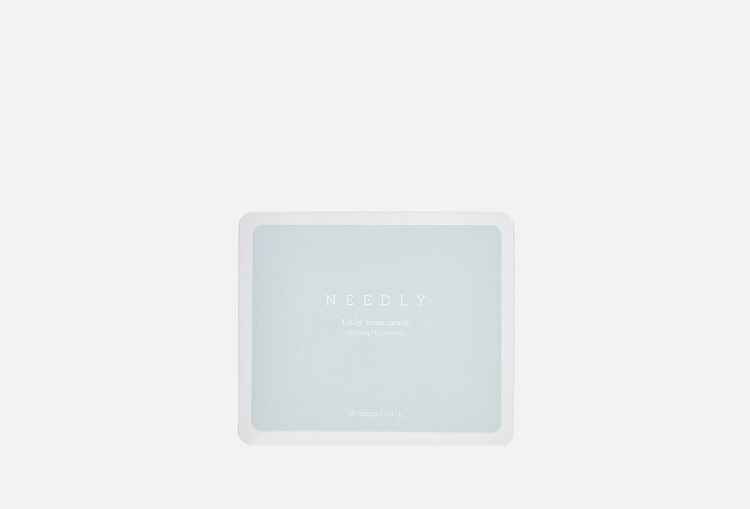 NEEDLY Набор увлажняющих масок для лица Daily toner mask