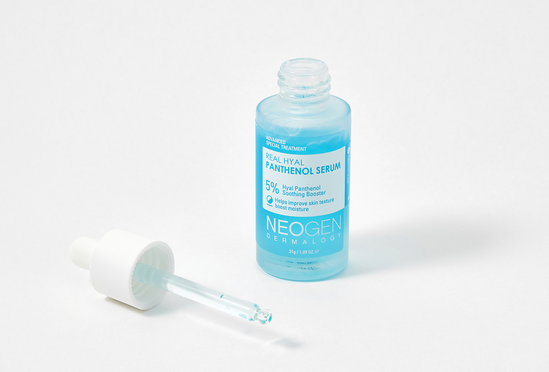 Neogen Face Serum with Panthenol and Hyaluronic Acid Real hyal panthenol 31 g Neogen Face Serum with Panthenol and Hyaluronic Acid Real hyal panthenol