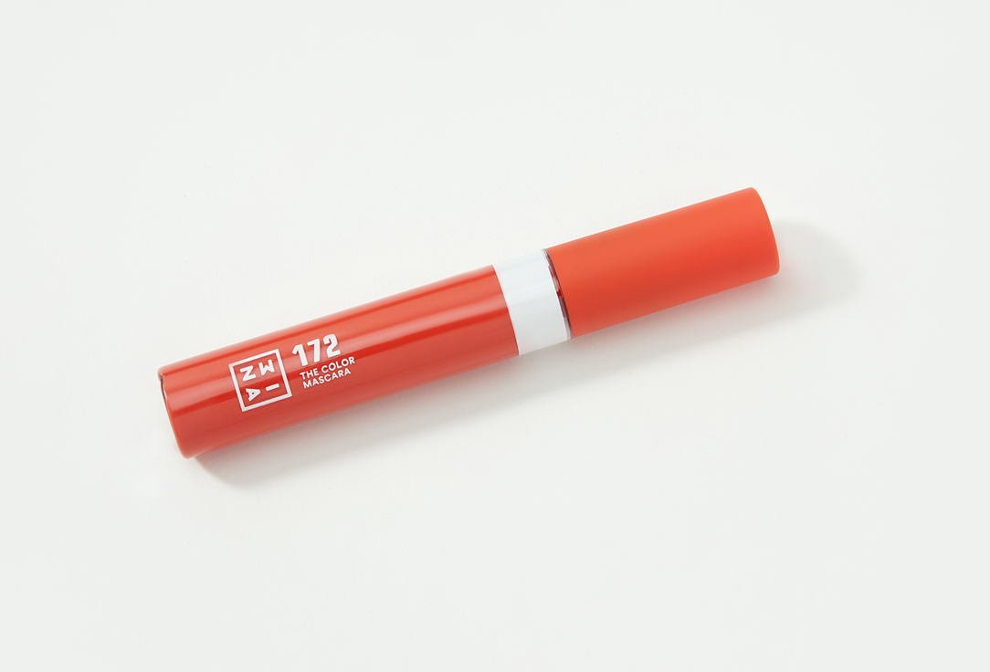 3INA Colored mascara The Color Mascara 172, Electric orange 14 ml 3INA Colored mascara The Color Mascara