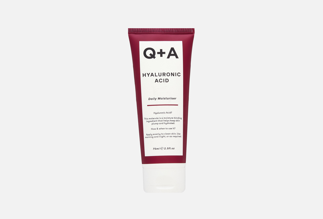 Q+A Deep-hydrating face cream Hyaluronic Acid