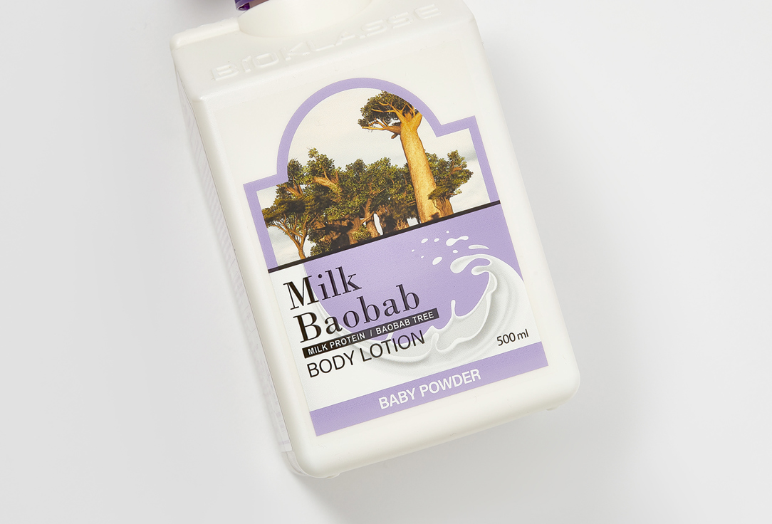 Milk Baobab moistureize Body Lotion Baby Powder