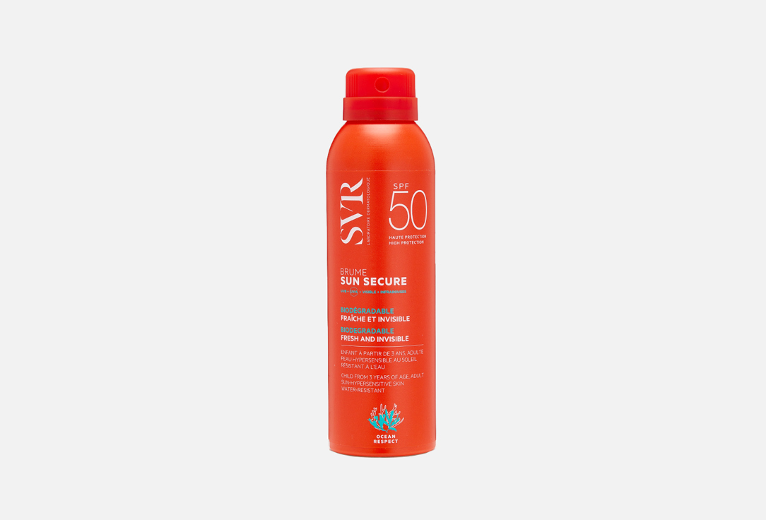SVR Ultra‑light milky Face spray SPF50+ Sun Secure