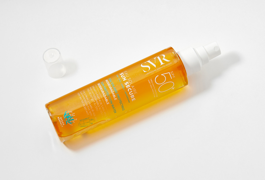 SVR Ultra-light biphasic solar water spray SPF 50+ Sun Secure