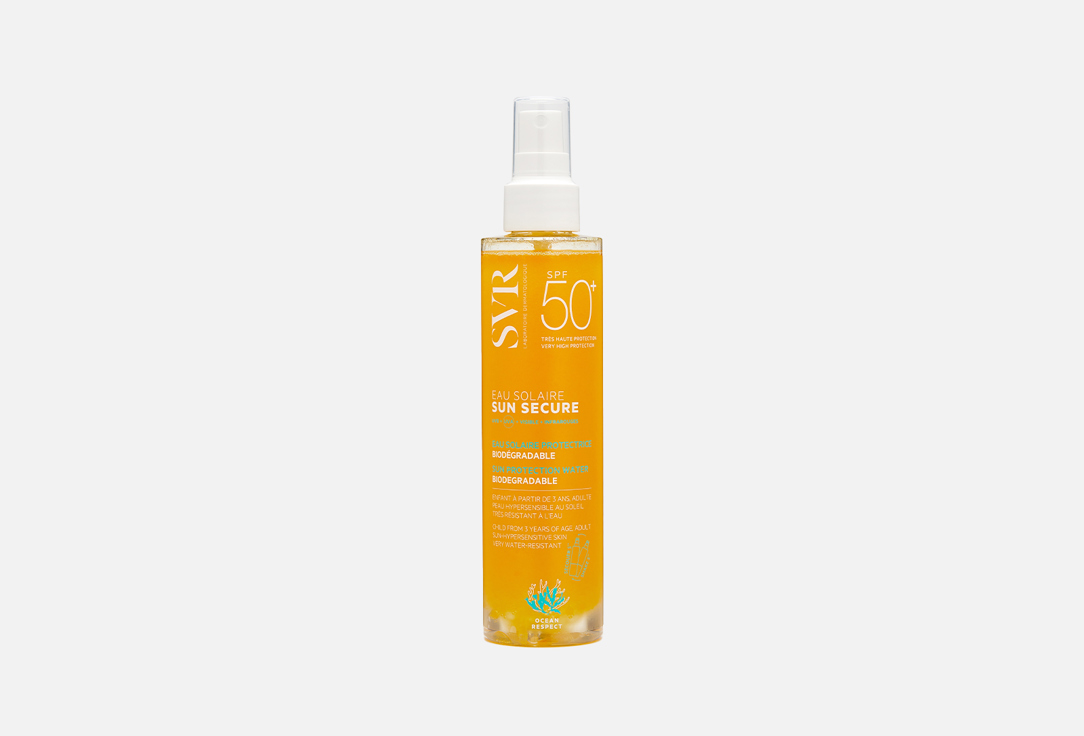 SVR Ultra-light biphasic solar water spray SPF 50+ Sun Secure