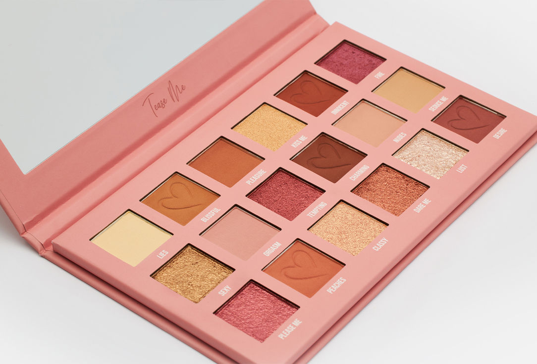BEAUTY CREATIONS Палетка теней для век Tease Me