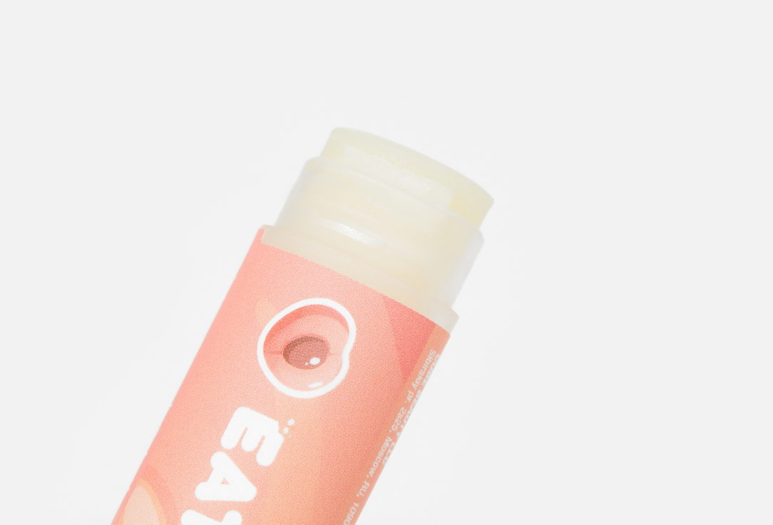 EAT MY Увлажняющий Бальзам для губ SPF 30 Iced peach & lychee 4.8 г EAT MY Увлажняющий Бальзам для губ SPF 30 Iced peach & lychee