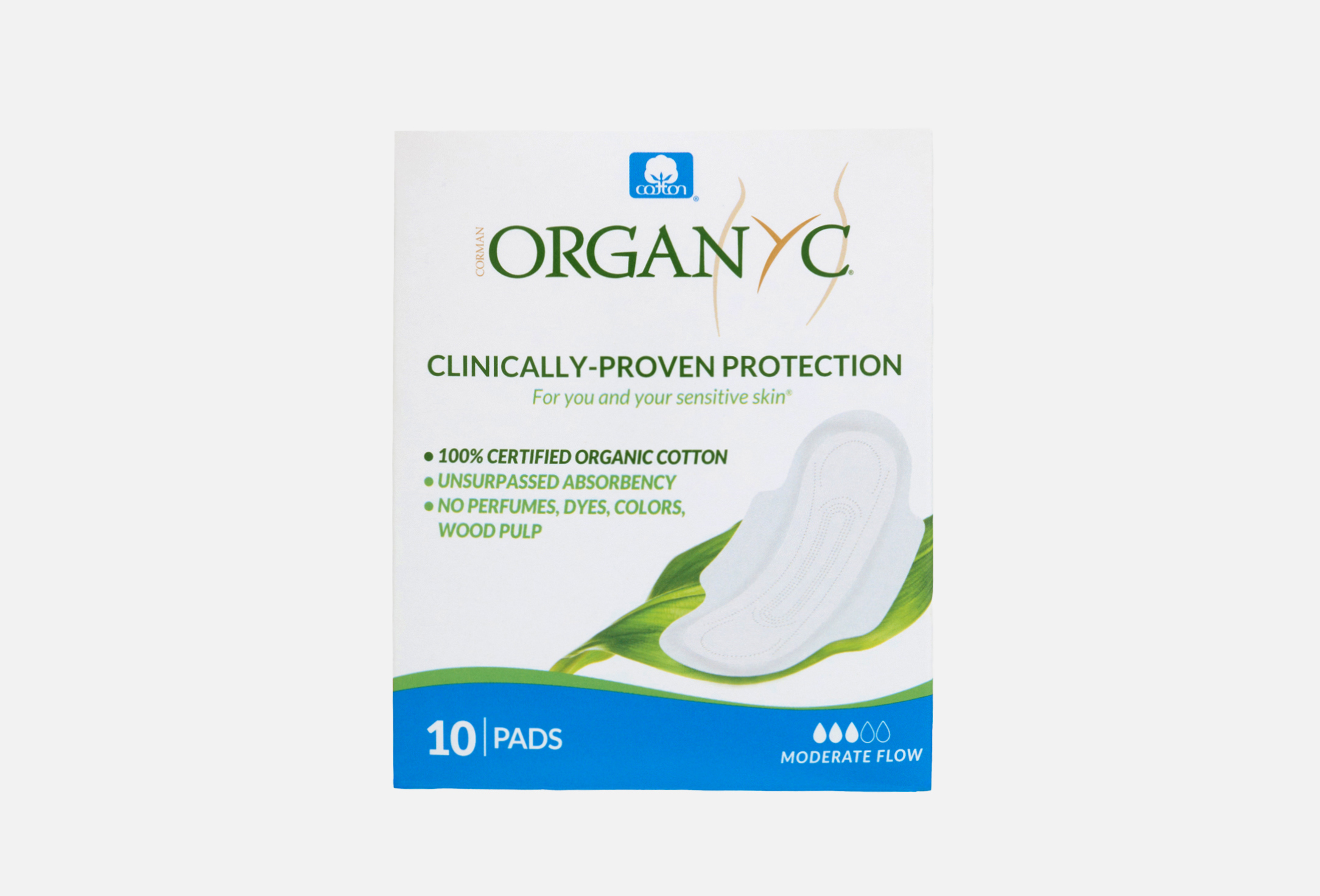 Sanitary Pads for Moderate Flow  10 