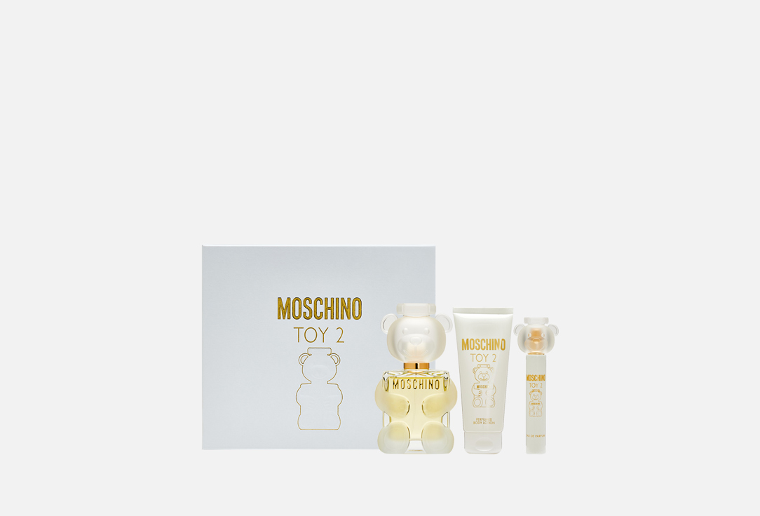 موسكينو مجموعة ماء عطر ولوشن للجسم توي 2