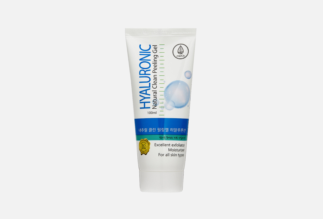 MEDB Face gel Natural Clean Peeling Hyaluronic 100 ml MEDB Face gel Natural Clean Peeling Hyaluronic