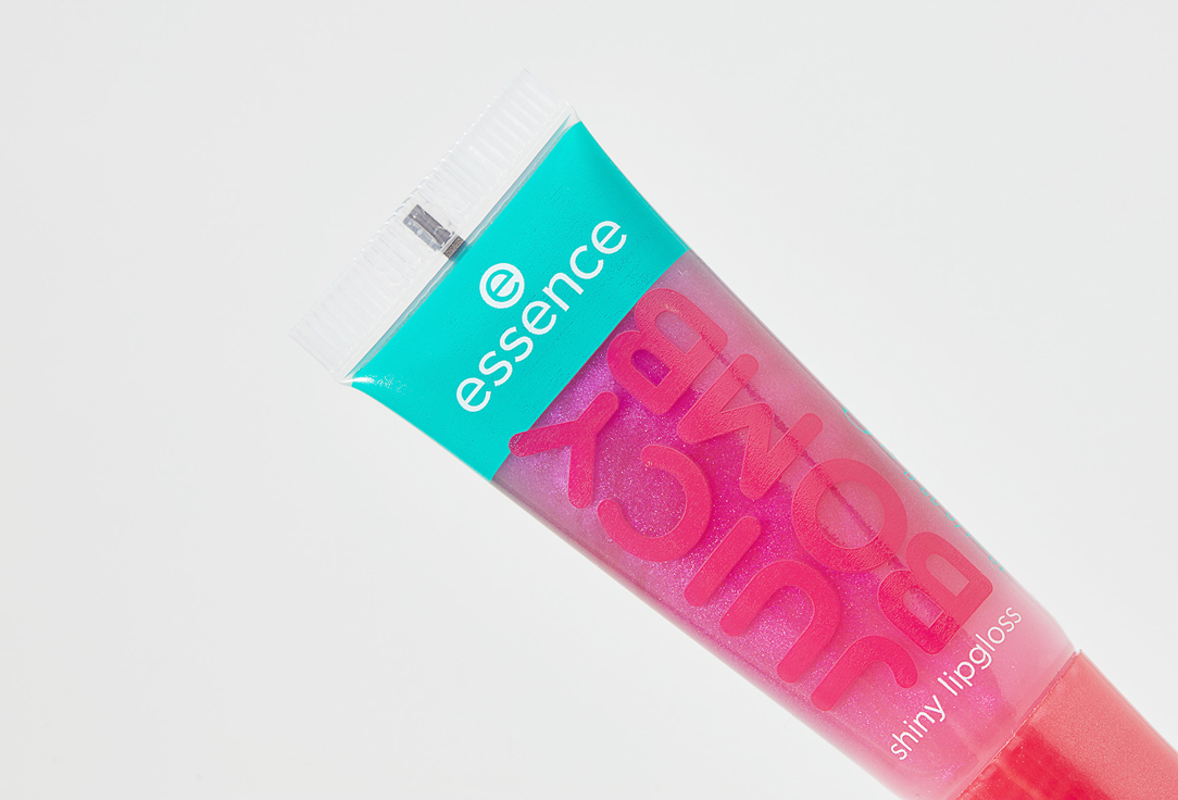 essence Shiny lipgloss JUICY BOMB 102, Witty watermelon 10 ml essence Shiny lipgloss JUICY BOMB