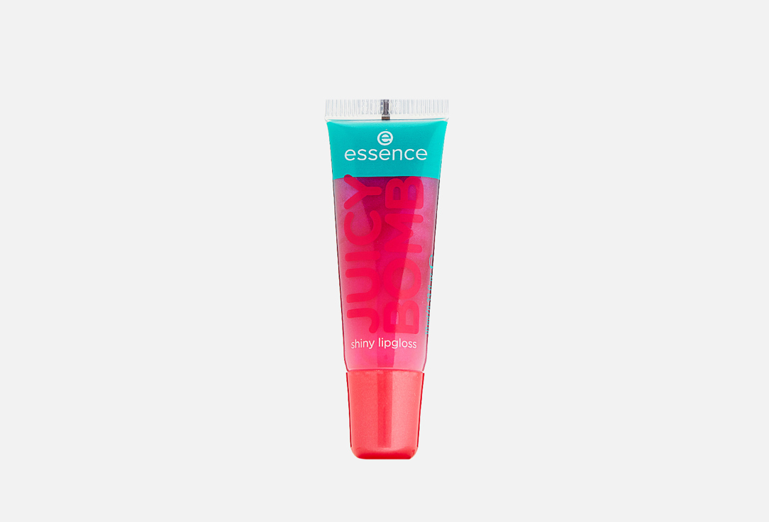 essence Shiny lipgloss JUICY BOMB 102, Witty watermelon 10 ml essence Shiny lipgloss JUICY BOMB