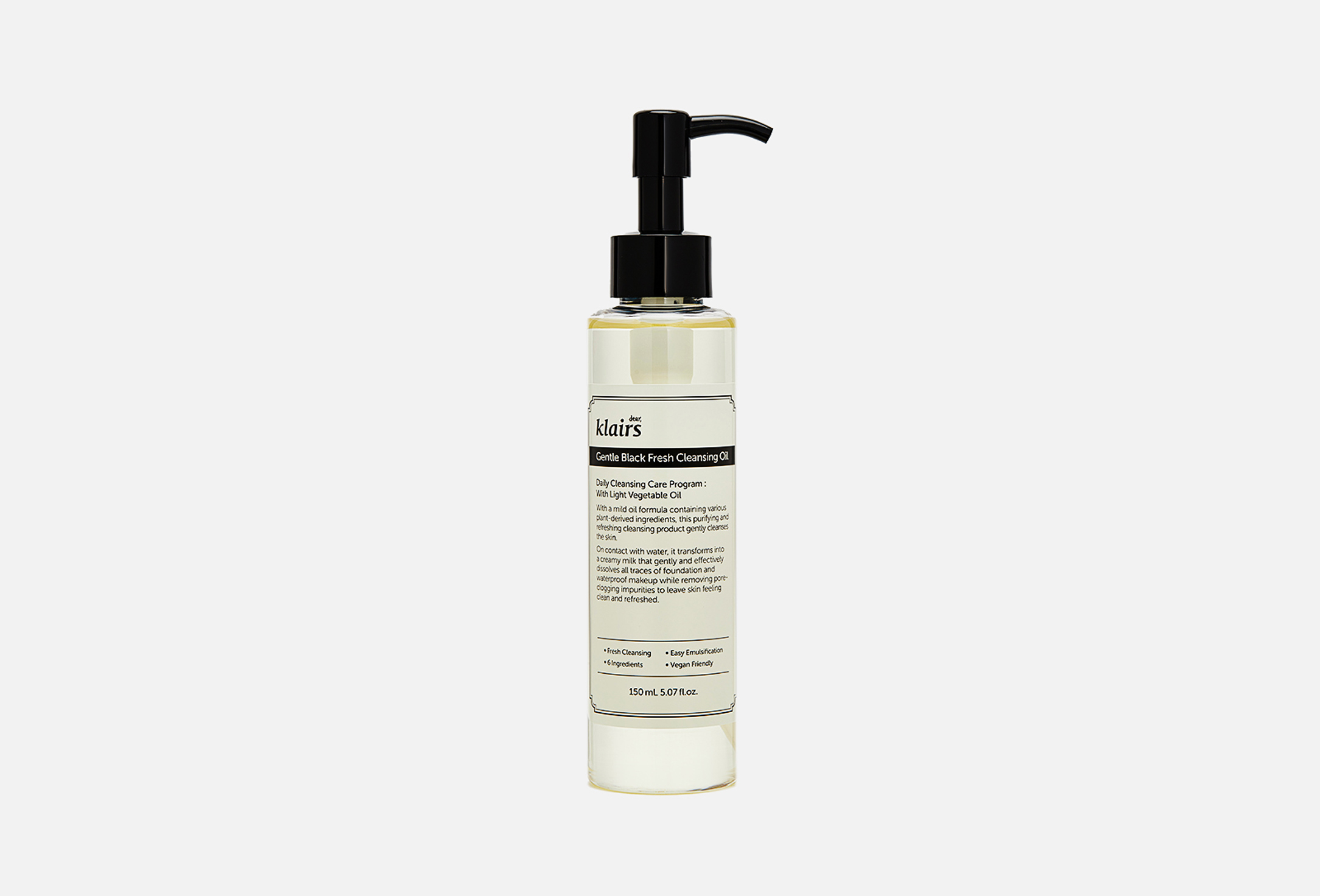 Gentle Black Fresh Cleansing  150 