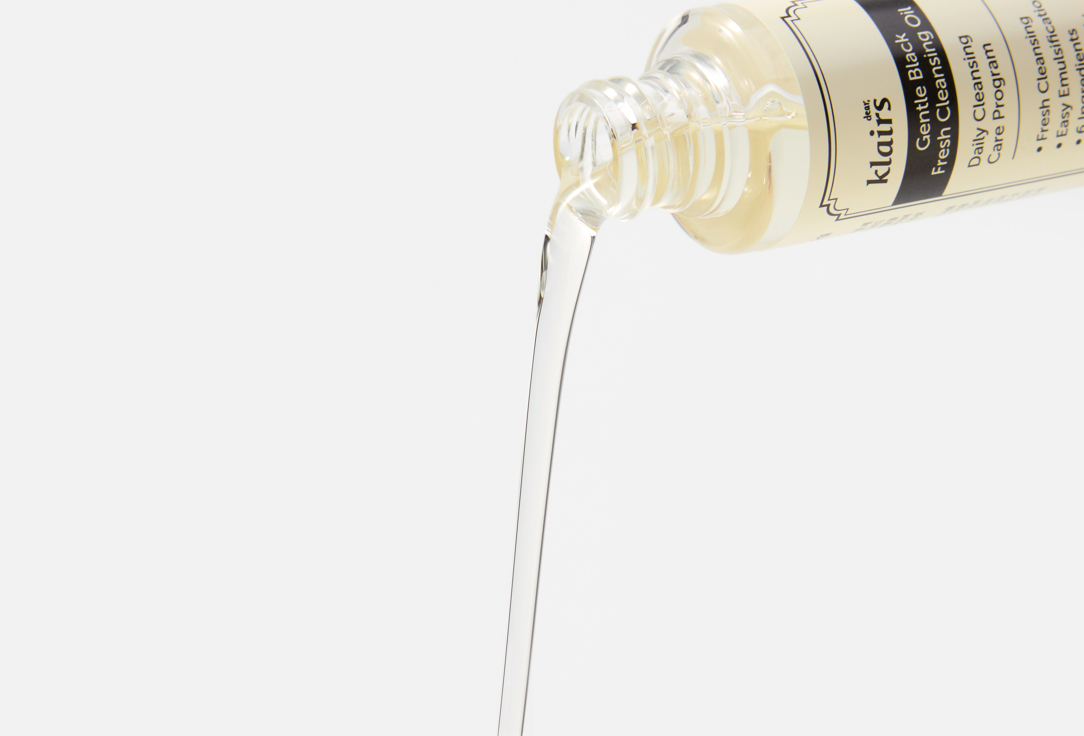 Dear, klairs Face Cleansing Oil Gentle Black Fresh Cleansing