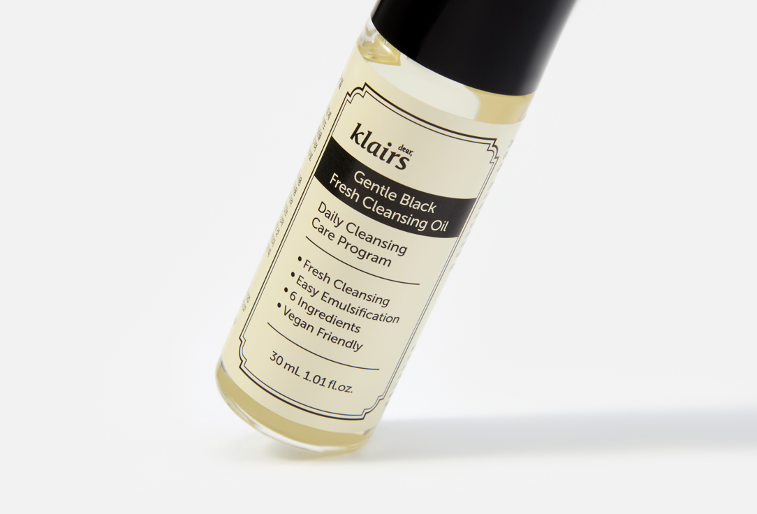 Dear, klairs Face Cleansing Oil Gentle Black Fresh Cleansing