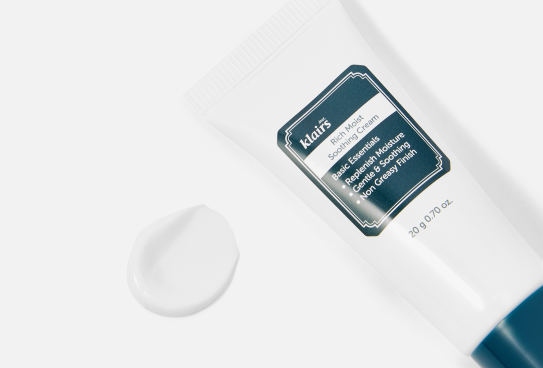 Dear, klairs Глубоко увлажняющий крем для лица Rich Moist Soothing 20 мл Dear, klairs Глубоко увлажняющий крем для лица Rich Moist Soothing