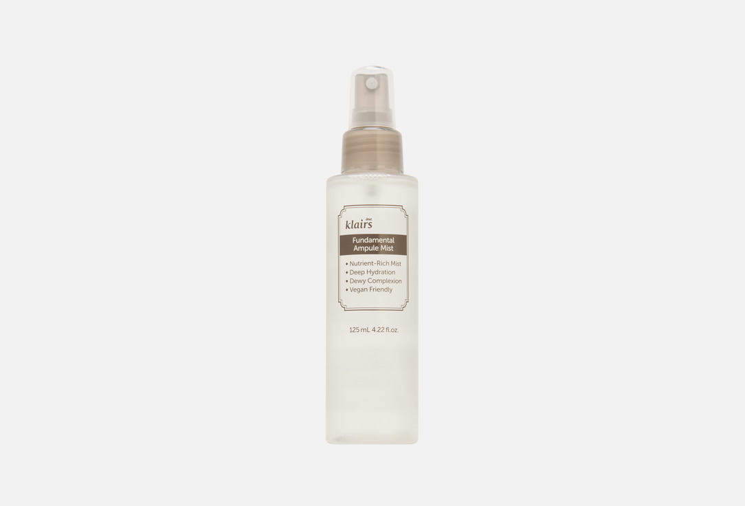 Dear, klairs Moisturizing Face mist Fundamental Ampule