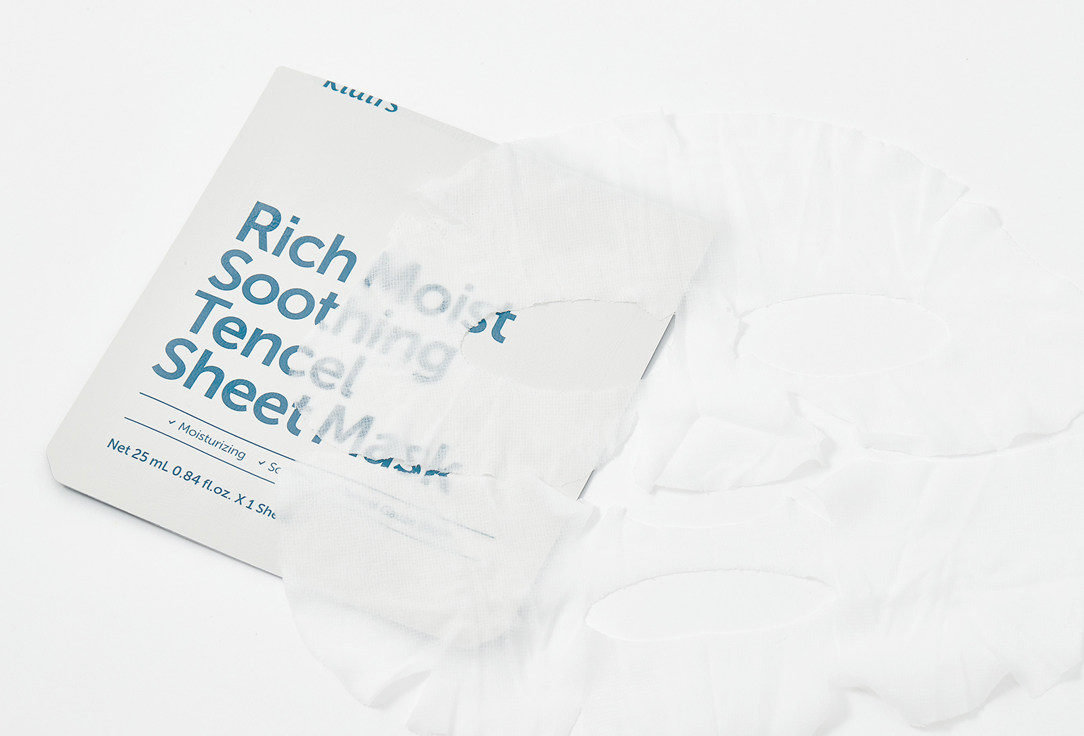 Dear, klairs Face sheet mask Rich Moist Soothing Tencel