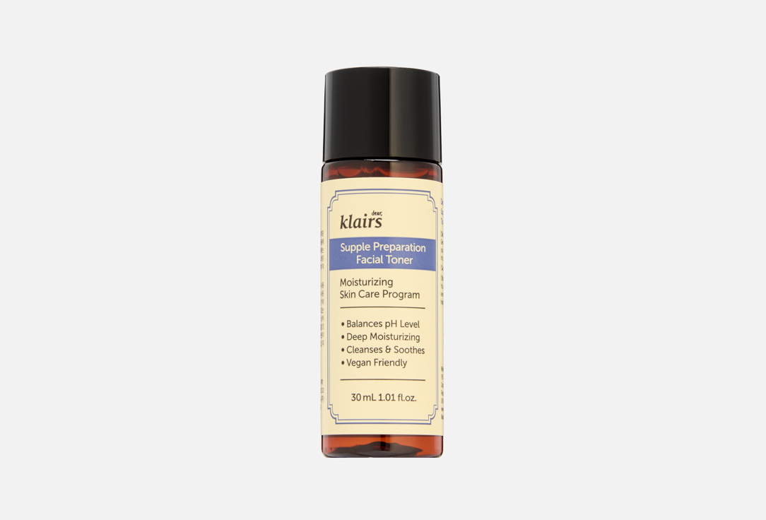 Dear, klairs Увлажняющий тонер для лица Supple Preparation 30 мл Dear, klairs Увлажняющий тонер для лица Supple Preparation