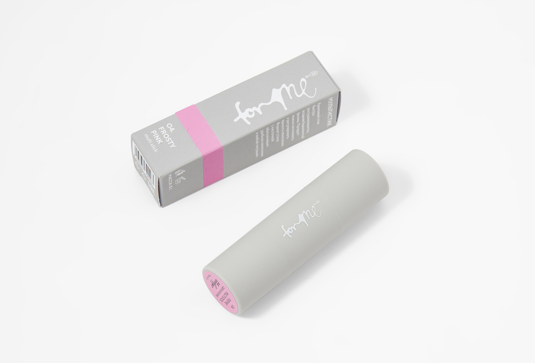 For me by gold apple BLUSH MULTISTICK All in one 04, Frosty pink 8 g For me by gold apple BLUSH MULTISTICK All in one