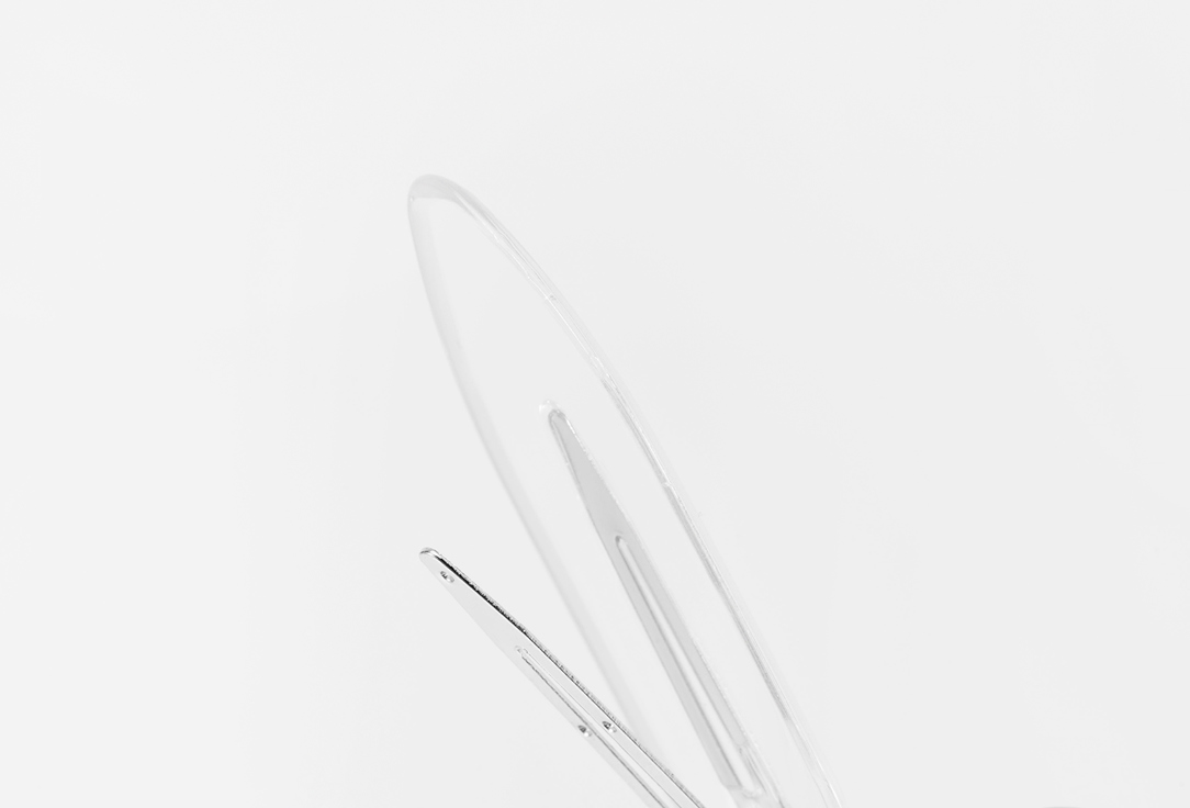 For me by gold apple Hair clips Crease free Lime & white 4 pcs For me by gold apple Hair clips Crease free