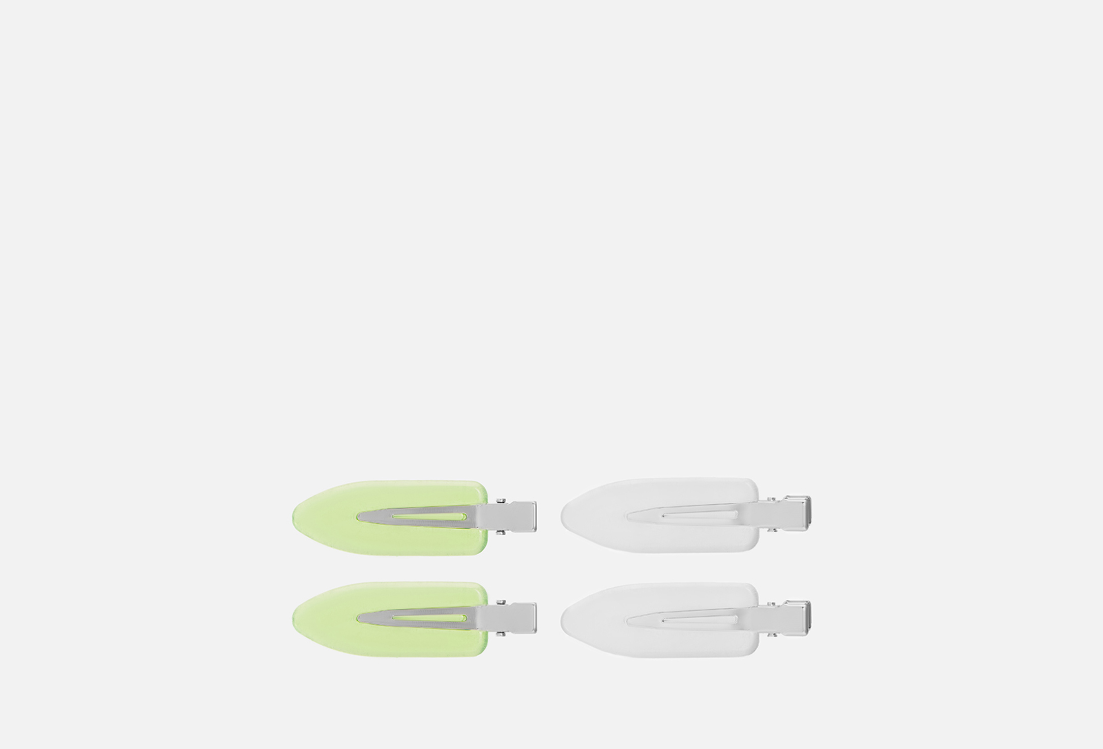 Crease free 4 Lime & white