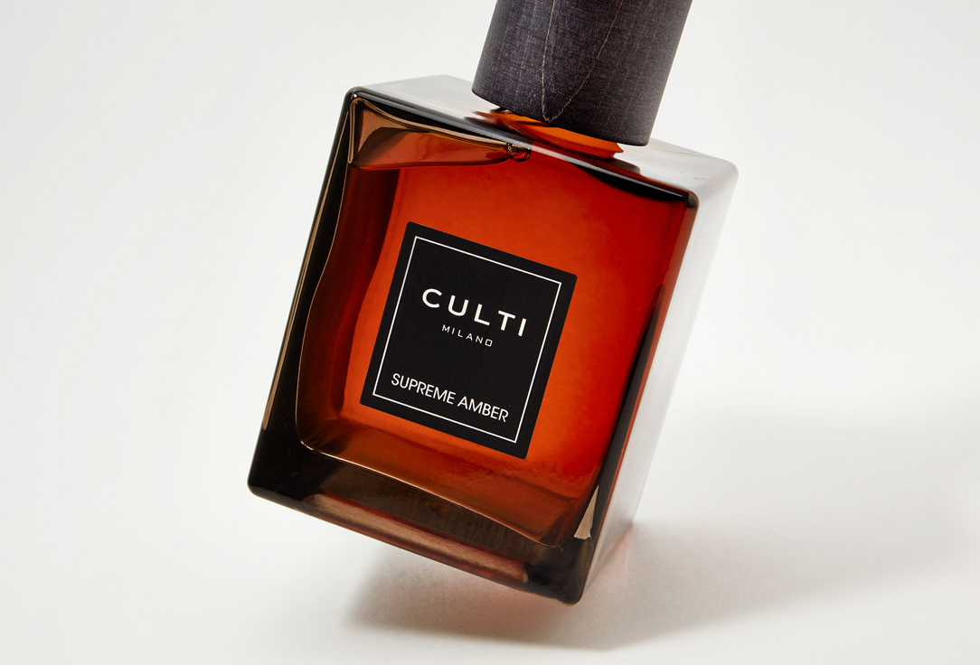 كولتي ميلانو موزع عطر ذو تصميم ديكوري سوبريم أمبر 500 مل كولتي ميلانو موزع عطر ذو تصميم ديكوري سوبريم أمبر