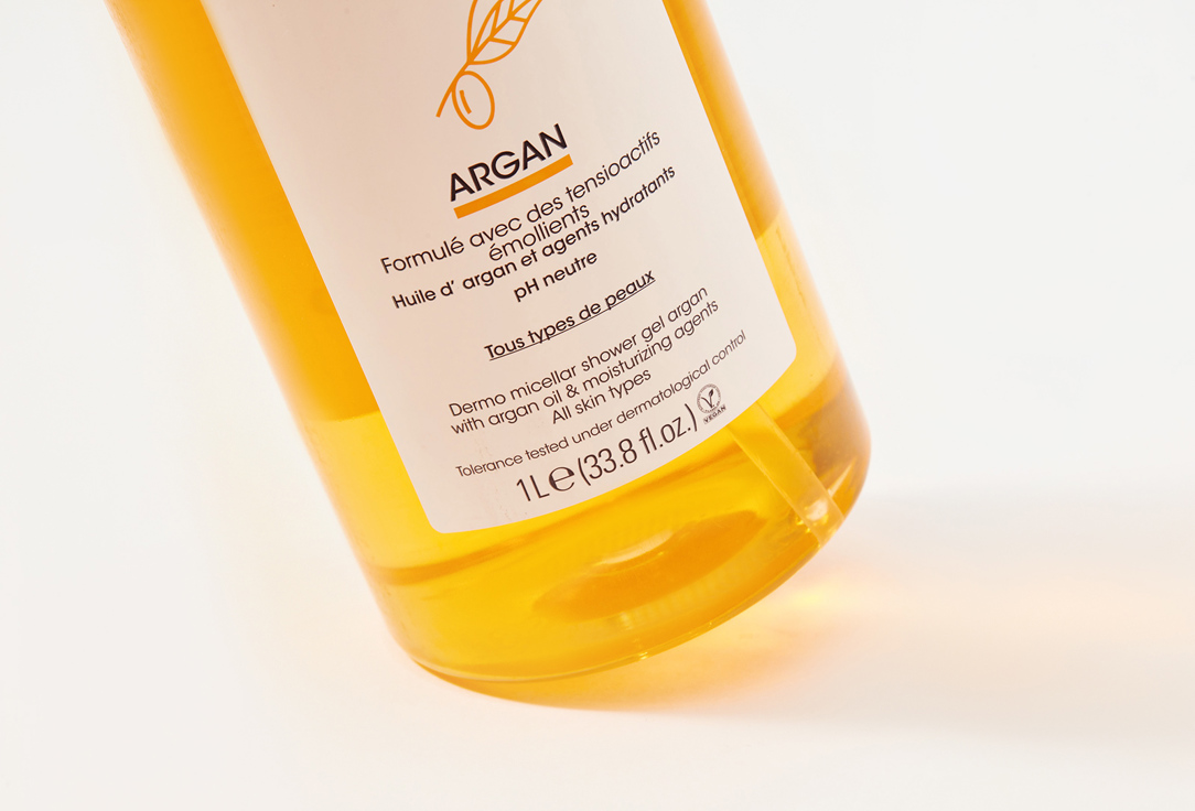 BYPHASSE Dermo Micellar Shower Gel Argan 1 l BYPHASSE Dermo Micellar Shower Gel Argan