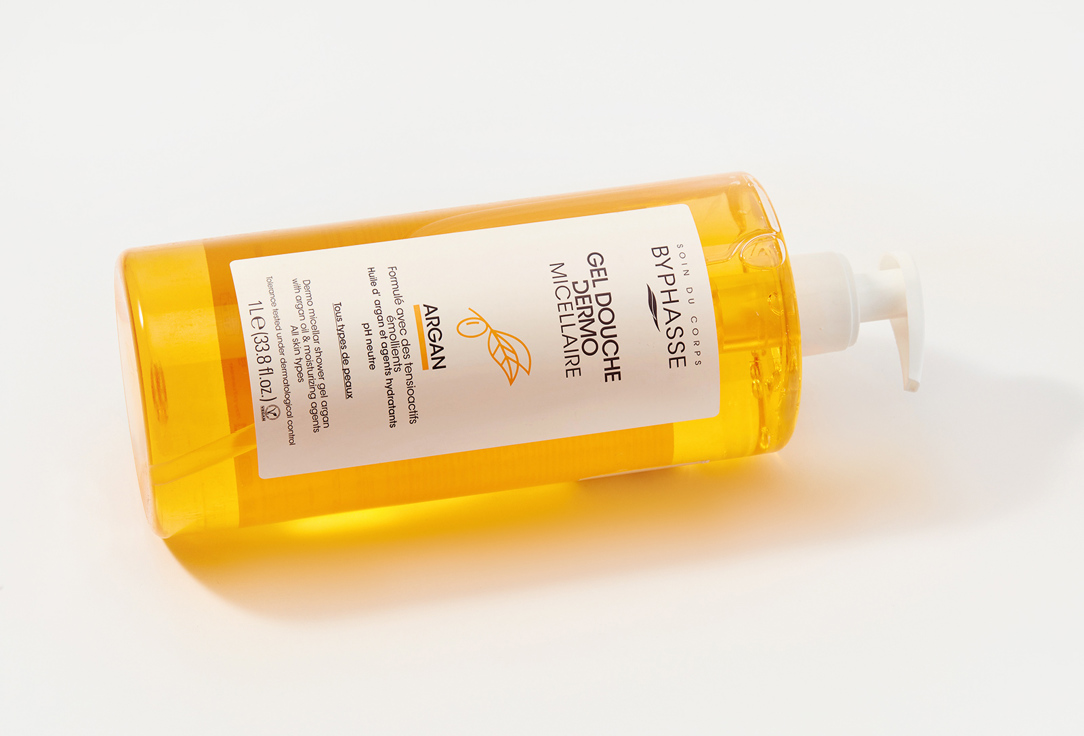 BYPHASSE Dermo Micellar Shower Gel Argan 1 l BYPHASSE Dermo Micellar Shower Gel Argan