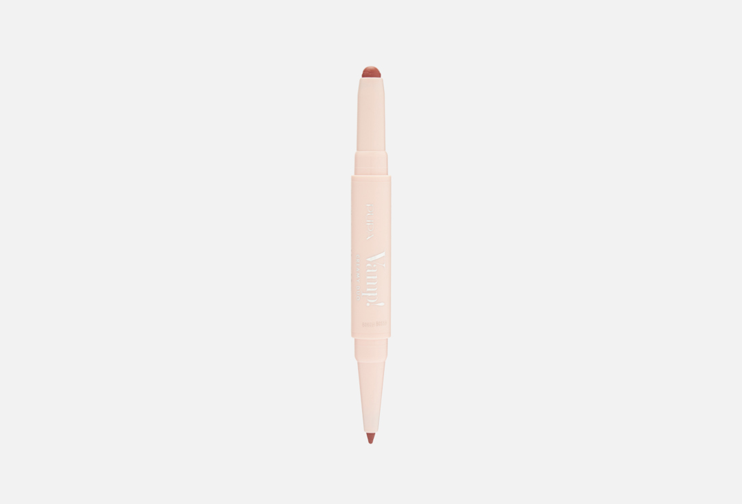 Pupa Contouring Lip Pencil & Shiny Lipstick 2-in-1 Vamp! Creamy Duo
