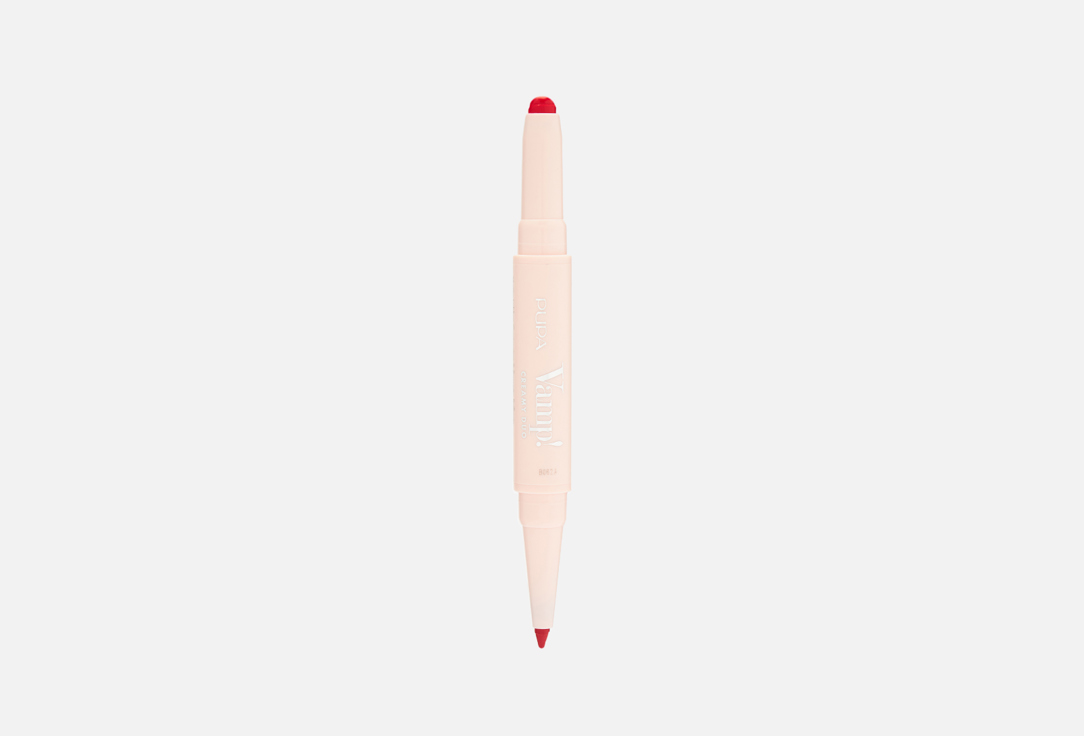 Pupa Contouring Lip Pencil & Shiny Lipstick 2-in-1 Vamp! Creamy Duo
