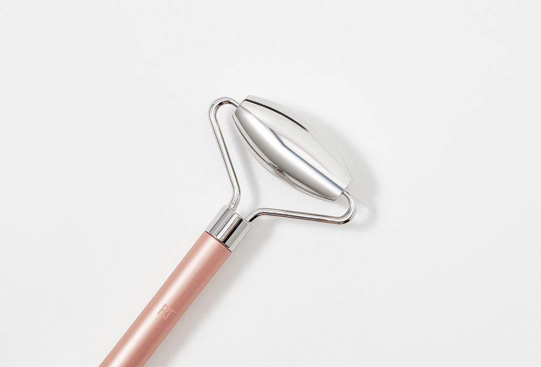 Real Techniques Двусторонний металлический роллер для лица Cryo Sculpt Facial Roller