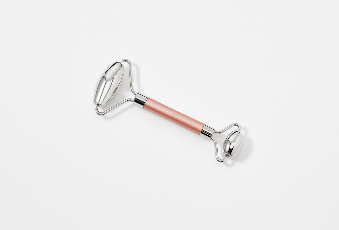 Real Techniques Двусторонний металлический роллер для лица Cryo Sculpt Facial Roller