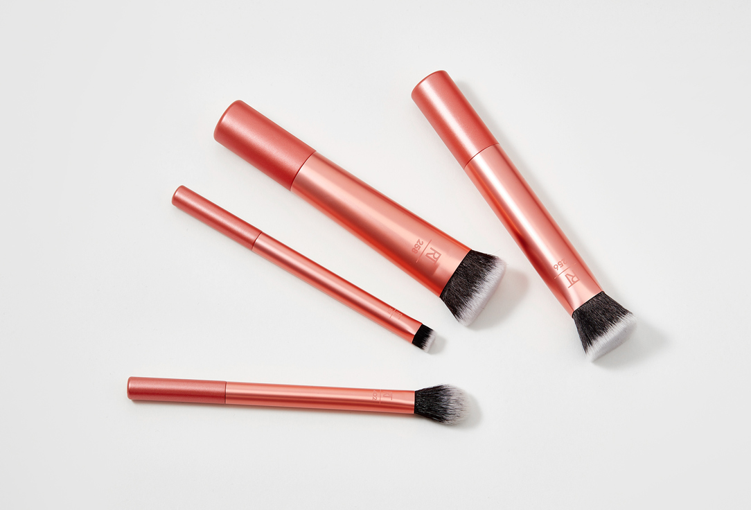 Real Techniques Face Makeup Brush Set Flawless Base 2.0 4 pcs Real Techniques Face Makeup Brush Set Flawless Base 2.0