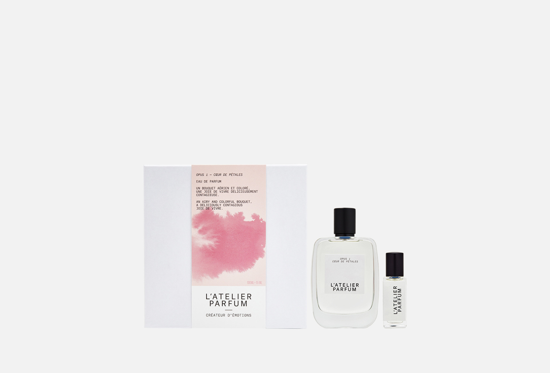 L'atelier parfum Eau de parfum set COEUR DE PÉTALES + ARME BLANCHE