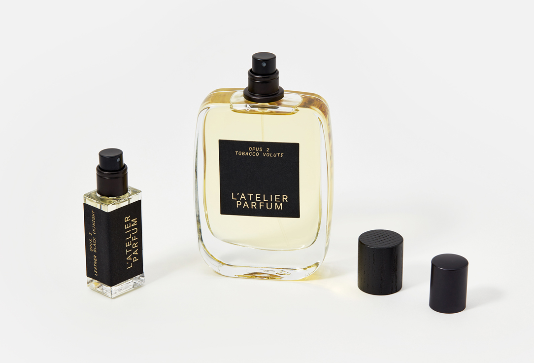 L'atelier parfum Eau de parfum set TOBACCO VOLUTE + LEATHER BLACK (K)NIGHT