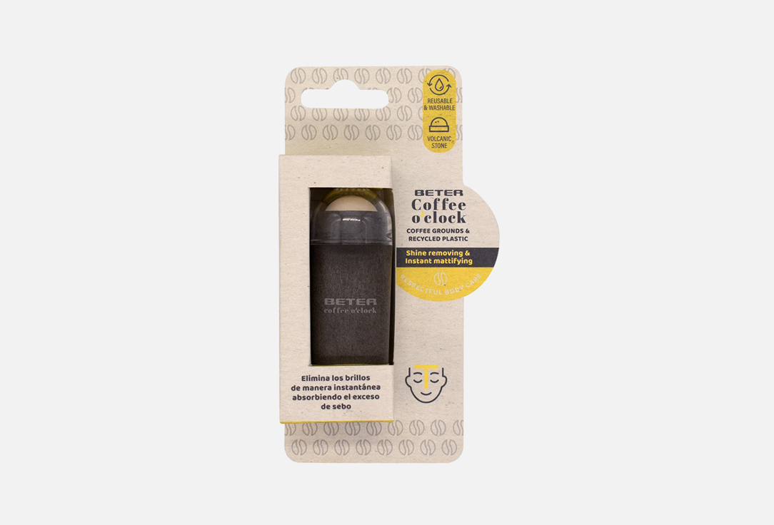 Beter Ролик для лица матирующий ANTI-SHINE VOLCANIC STONE OIL-ABSORBING 1 шт Beter Ролик для лица матирующий ANTI-SHINE VOLCANIC STONE OIL-ABSORBING