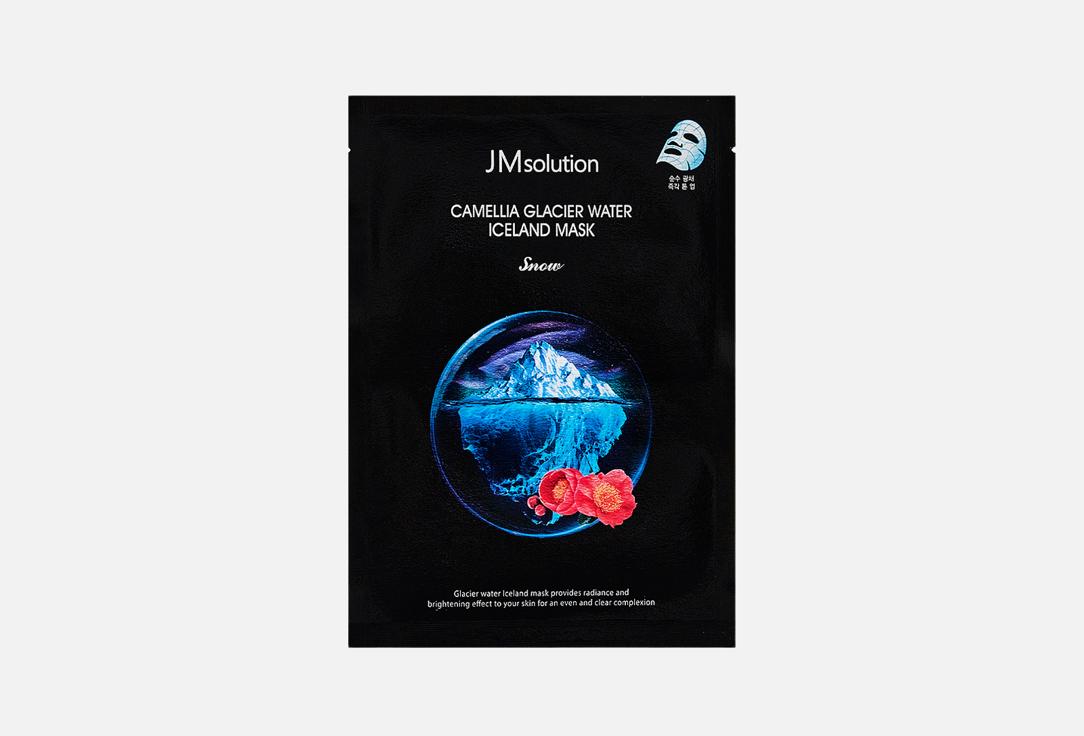 JMsolution Face sheet mask to unify skin tone Camellia glacier water iceland 1 pcs JMsolution Face sheet mask to unify skin tone Camellia glacier water iceland