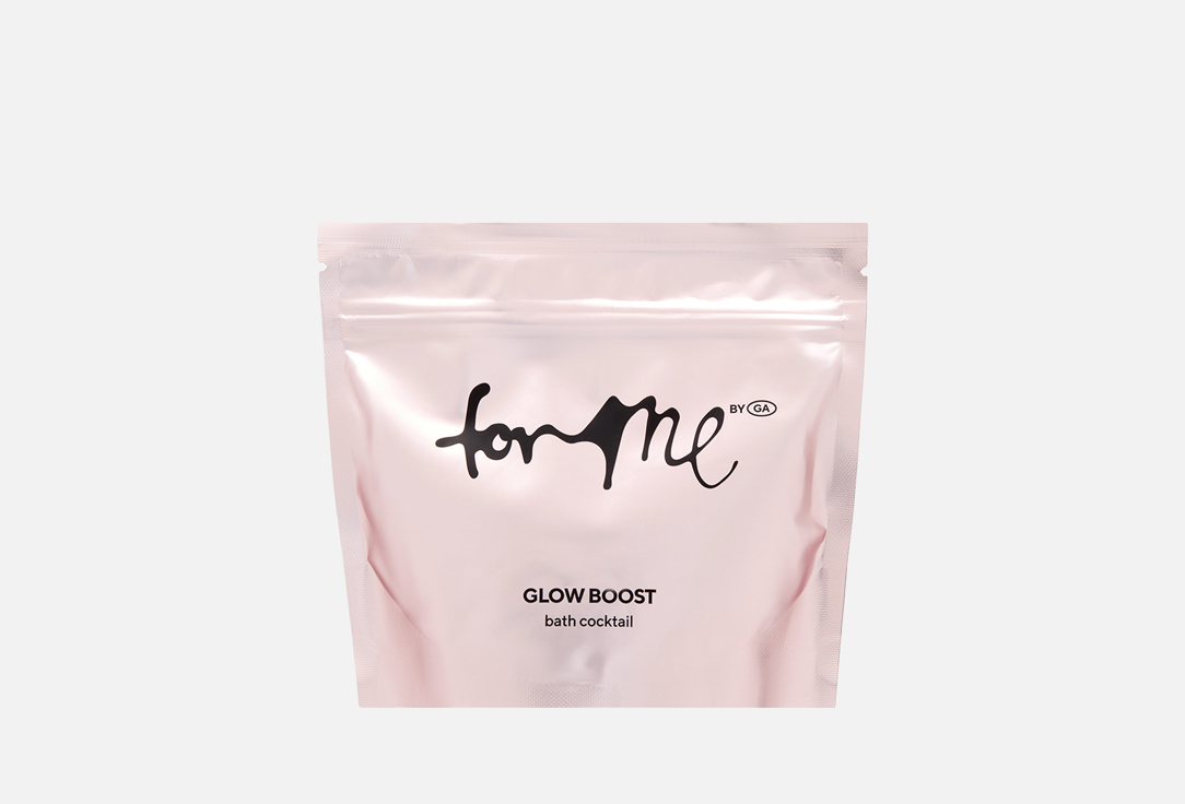 FOR ME by gold apple Двухкомпонентный комплекс для ванны GLOW BOOST