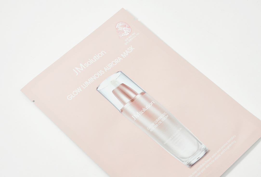JMsolution Brightening face sheet mask Glow luminous aurora mask 1 pcs JMsolution Brightening face sheet mask Glow luminous aurora mask