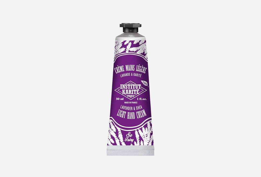 INSTITUT KARITE PARIS Moisturizing & Nourishing Hand Cream Light Hand Cream So Fairy Lavender & Shea 30 ml INSTITUT KARITE PARIS Moisturizing & Nourishing Hand Cream Light Hand Cream So Fairy Lavender & Shea