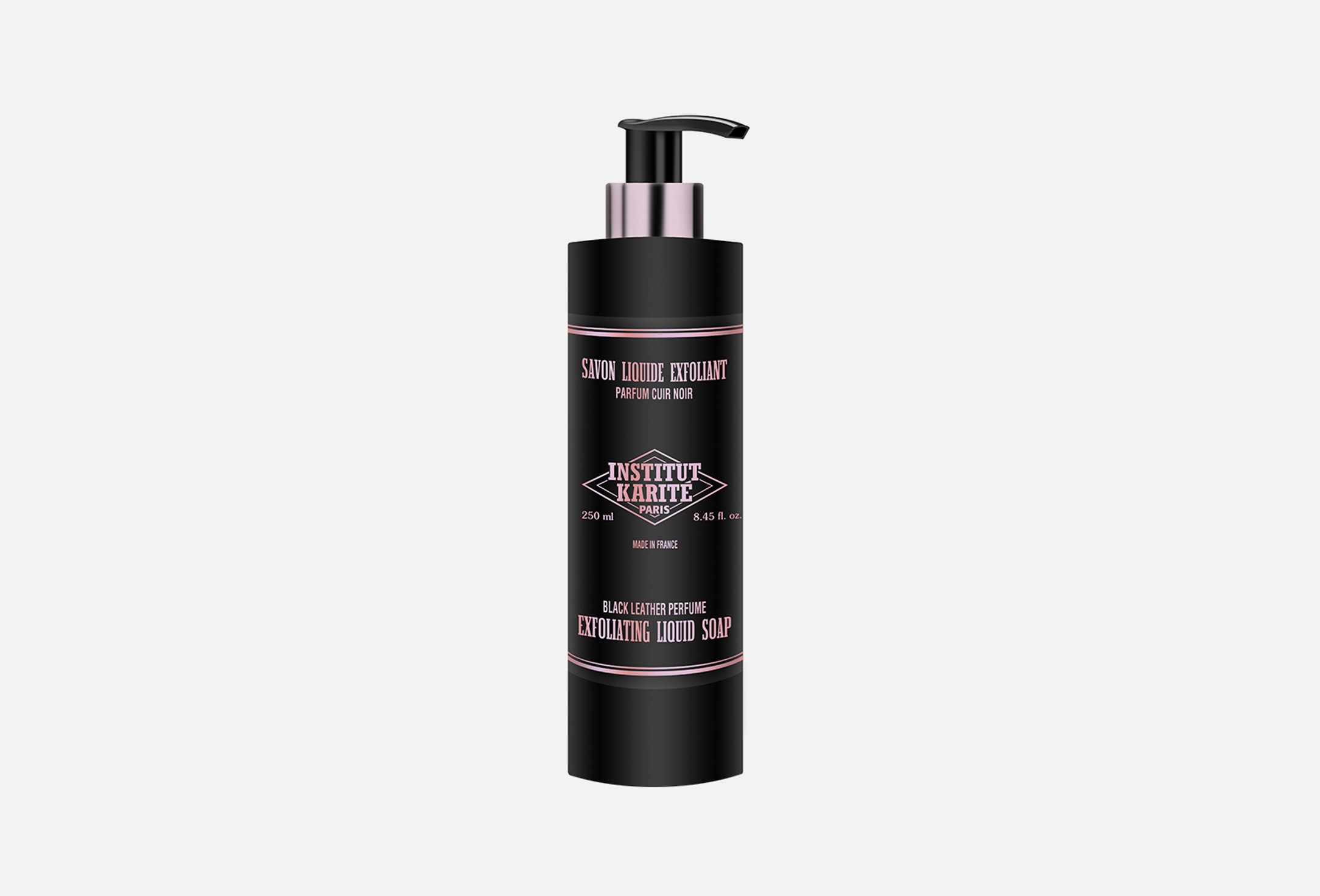 Exfoliating Liquid Soap Black Leather 250