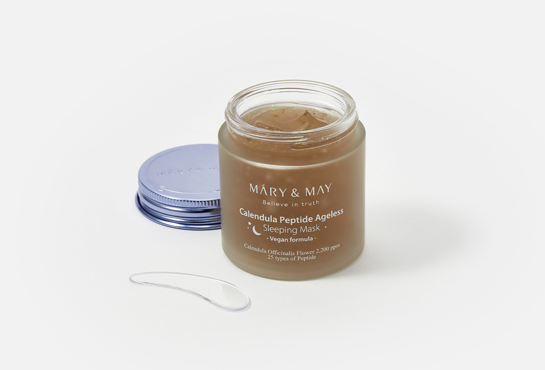 Mary&May Soothing & Moisturizing Night Face Mask Calendula Peptide Ageless