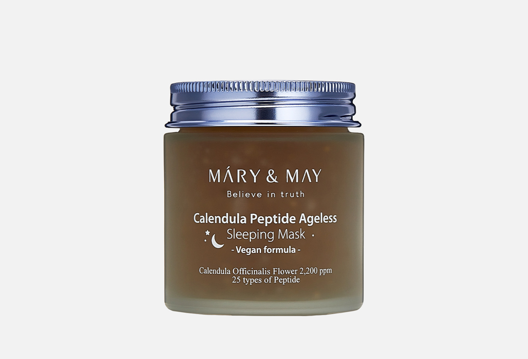 Mary&May Soothing & Moisturizing Night Face Mask Calendula Peptide Ageless